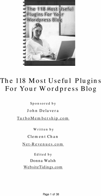 Product picture 118 most useful wordpress essential plugins